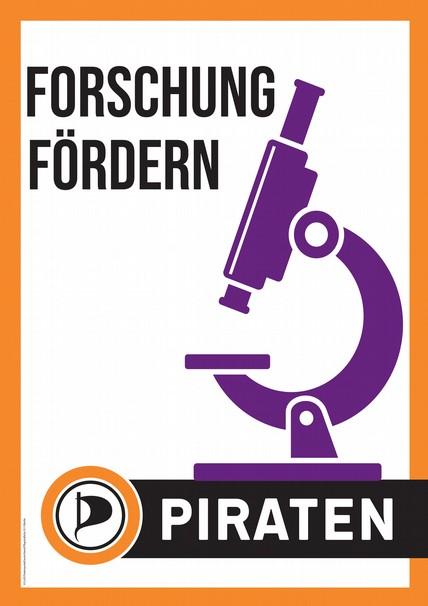Forschung fördern.