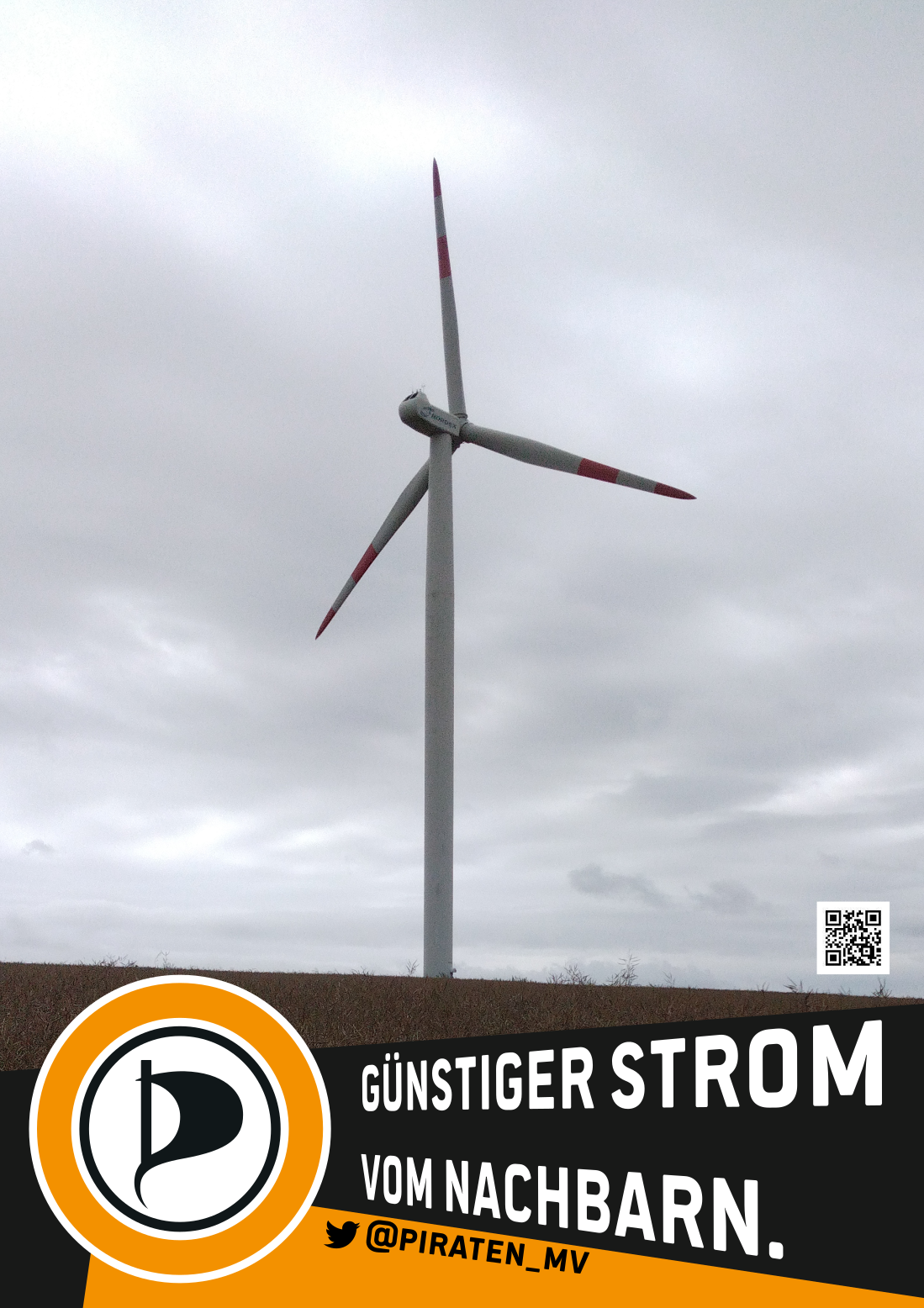 Günstiger Strom vom Nachbarn.